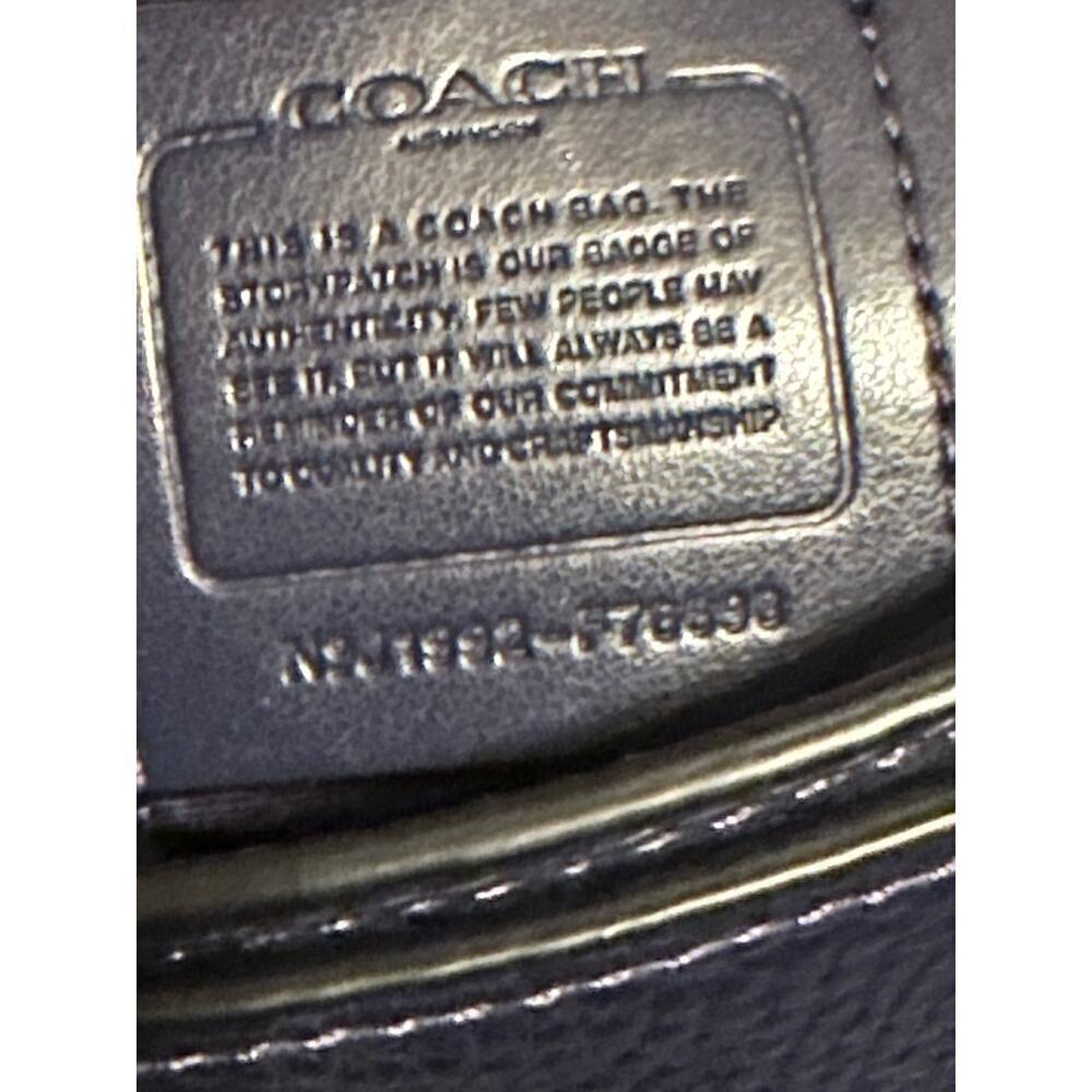 Coach Jes Messenger F76698 Crossbody Pocketbook Purse Blue - Picture 4 of 14